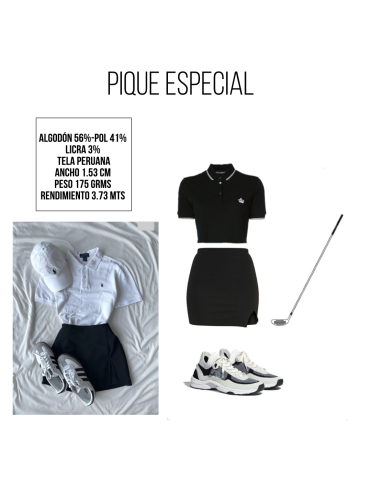 PIQUE VENECIA LICRA PERUANO