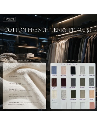 BURDA COTTON FRENCH TERRY