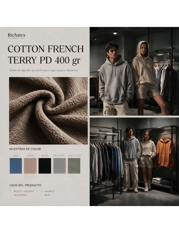 BURDA COTTON FRENCH TERRY