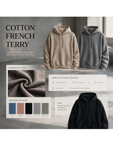 BURDA COTTON FRENCH TERRY