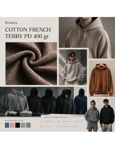 BURDA COTTON FRENCH TERRY